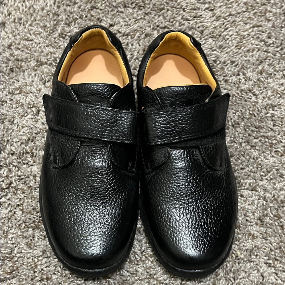 Dr Comfort Diabetic Black Leather Casual Men’s Shoes